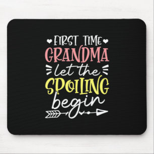 Mother Art First Time Grandma Birthday Mouse Mat