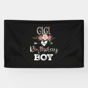 Mother Art Gigi Of A Birthday Boy Birthday Banner