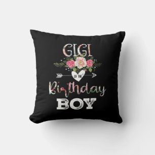 Mother Art   Gigi Of A Birthday Boy Birthday Cushion