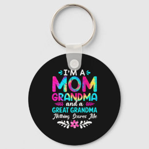 Mother Art I Am A Mum Great Grandma Birthday Key Ring