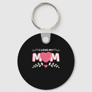 Mother Art I Love My Mum Key Ring