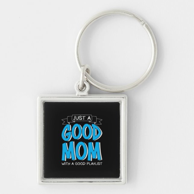 Mother Art Just A Good Mum Key Ring (Front)