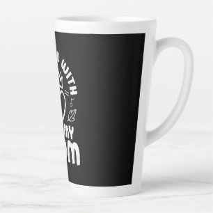 Mother Art Love You With All My Mum Latte Mug