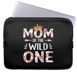 Mother Art Mom Of The Wild One Laptop Sleeve