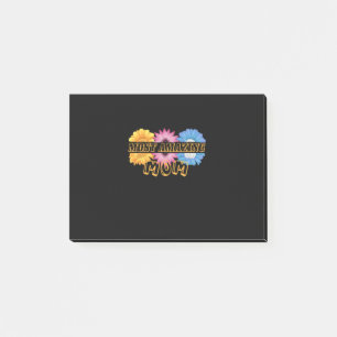Mother Art Most Amazing Mom Post-it Notes