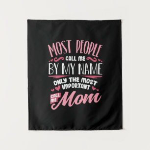 Mother Art Most Important Call Me Mum Birthday Tapestry