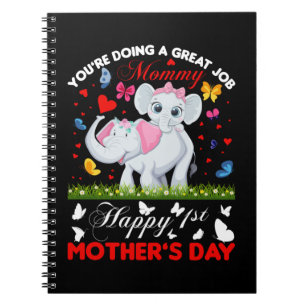 Mother Art Mummy Great Jobs Notebook