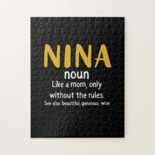 Mother Art Nina Definition Jigsaw Puzzle