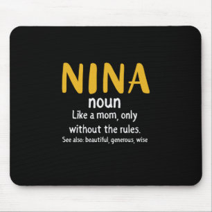 Mother Art Nina Definition Mouse Mat