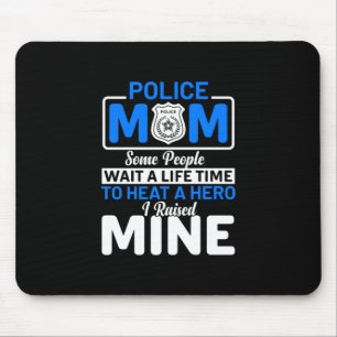 Mother Art Proud Police Mum Mouse Mat