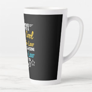 Mother Art Super Cool Mother In Law Latte Mug