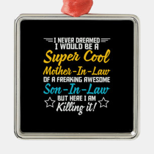 Mother Art Super Cool Mother In Law Metal Tree Decoration