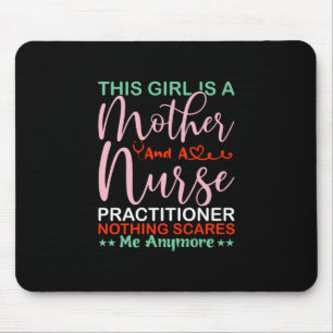 Mother Art This Girl Is A Mother And A Nurse Mouse Mat