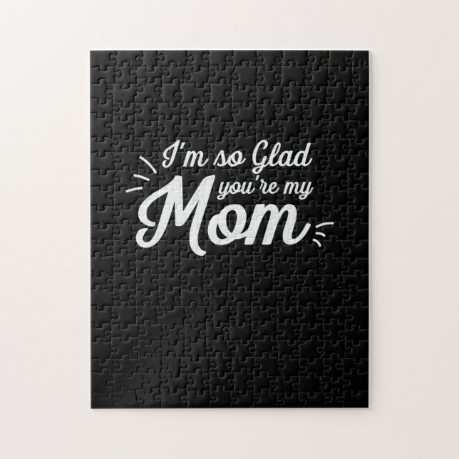 Mother Art You Are My Mom Jigsaw Puzzle (Vertical)