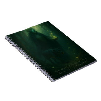 Mother Ayahuasca walks where silence listens. Notebook