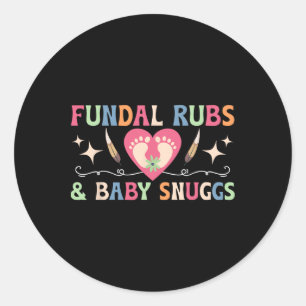 Mother Ba Classic Round Sticker