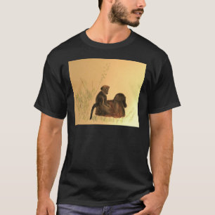 Mother & Baby Baboons - Wildlife Monkeys Primates T-Shirt