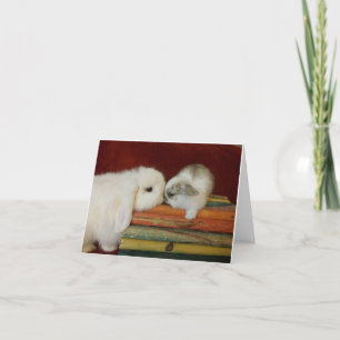 Mother & Baby Bunny Card