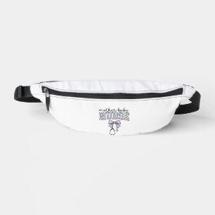 Mother Baby Nurse Floral Bow Shirt Design_1 Bum Bags