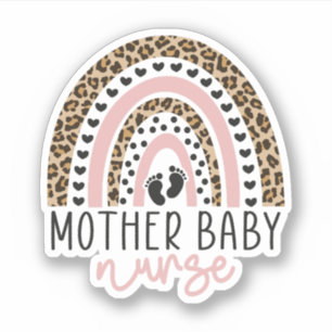 Mother Baby Nurse Rainbow, Postpartum Nurse