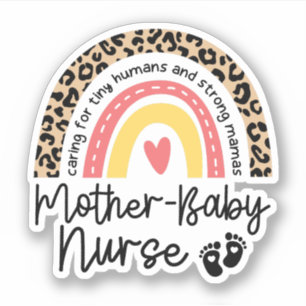 Mother Baby Nurse Rainbow Postpartum Nurse Gift