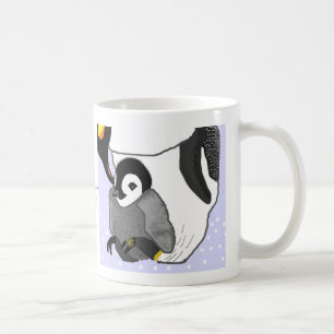 Mother & Baby Penguin Coffee Mug