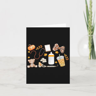 Mother Baby Thanksgiving Boys Kids  Card