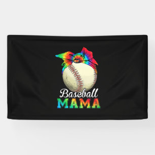 Mother Baseball Mama Birthday Banner