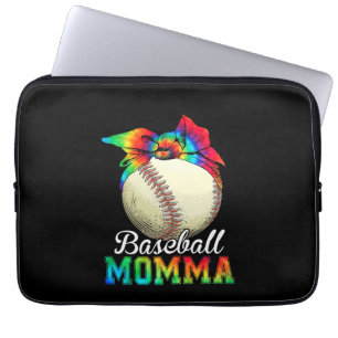 Mother Baseball Momma Birthday Laptop Sleeve