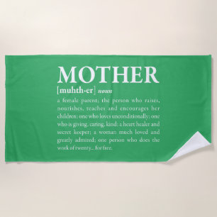 Mother Beach Towel