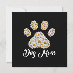 Mother Best Dog Mum Ever Birthday Holiday Card