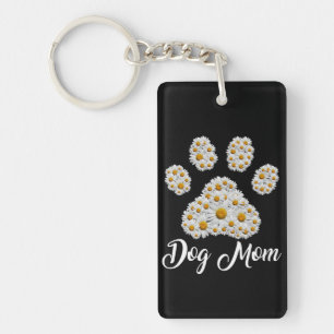 Mother Best Dog Mum Ever Birthday Key Ring
