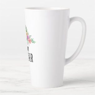 Mother Best Lala Ever Birthday Latte Mug
