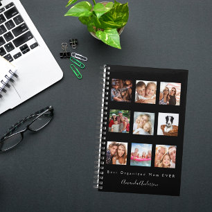 Mother Best organised mum black photo  Planner