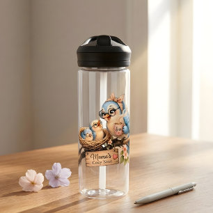 Mother Bird & Babies – Cosy Nest Water Bottle