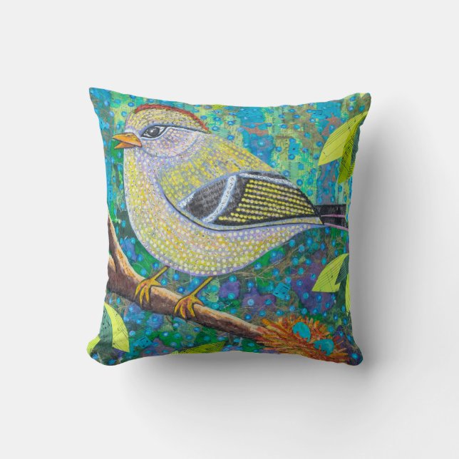 Mother Bird Cushion (Front)