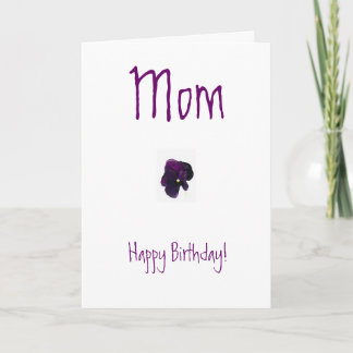 Mother Birthday Card