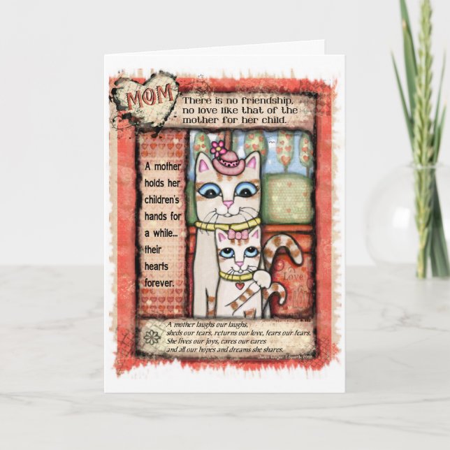 Mother Birthday Tribute Card (Front)