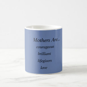 Mother Blue/Grey/White Coffee Mug