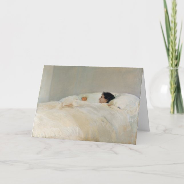 Mother by Joaquín Sorolla Card (Front)