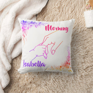 Mother & Child Hands Cushion