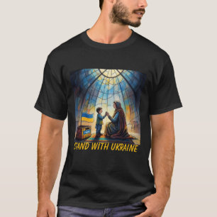 Mother Child Hope Ukraine United24 t-shirt for men