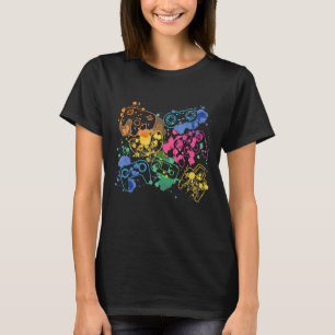 Mother Children Heartbeat Mum Child Ecg Mother's D T-Shirt