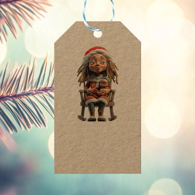 Mother Christmas I Kraft Gift Tags (Creator Uploaded)