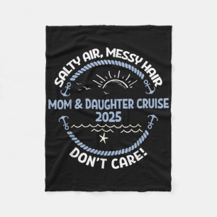 Mother Daughter Cruise 2025 Boat Trip Mum Daughter Fleece Blanket