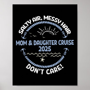 Mother Daughter Cruise 2025 Boat Trip Mum Daughter Poster