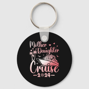 Mother Daughter Cruise 2025 Family Vacation Trip M Key Ring