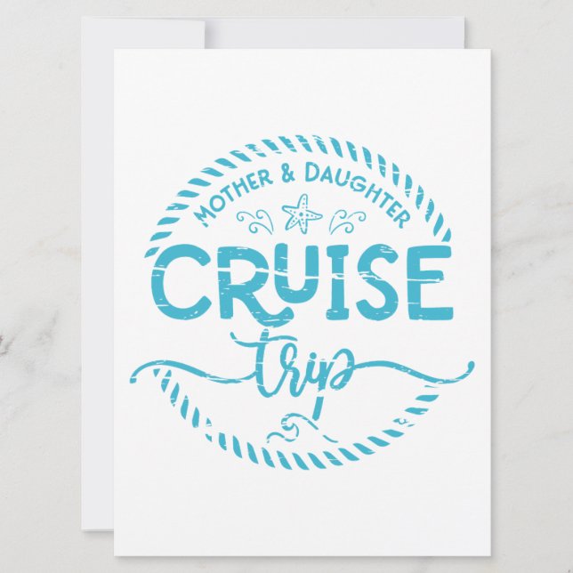 Mother Daughter Cruise Trip  (Front)