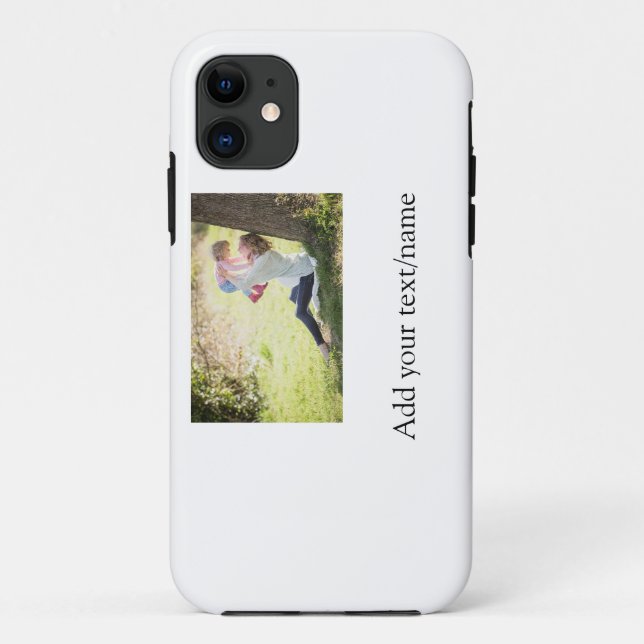 Mother daughter family photo add name picture text Case-Mate iPhone case (Back)