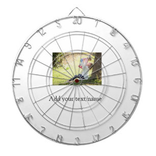 Mother daughter family photo add name picture text dartboard